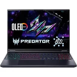 Ноутбук Acer 16 Predator Helios Neo PHN16S-71 OLED/U7-255HX/32GB/1TB/RTX 5060 8GB/Linux/Black (NH.QZEEU.006)