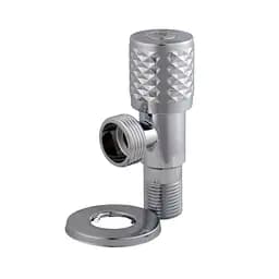 Кран кутовий Q Professional Exlusive кераміка 1/2″X3/4″ 898 chrome (1шт.)