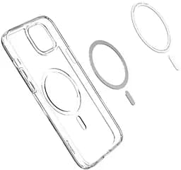 Чехол Spigen Ultra Hybrid Mag Safe для iPhone 14 Plus White (ACS04902) + защитное стекло - мініатюра 5