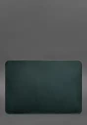 Шкіряний чохол BlankNote для MacBook 13 дюйм Зелений Crazy Horse - мініатюра 4
