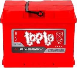 Акумулятор Topla Energy 12V 60 Ah 600 A (EN) Ca/Ca, правий плюс (56008)
