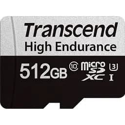 Карта пам'яті Transcend 512GB microSDXC class 10 UHS-I U3 High Endurance (TS512GUSD350V) - мініатюра 2
