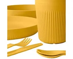 Набір посуду Sea to Summit Passage Dinnerware Set, 1P, 7 Piece Жовтий - мініатюра 3