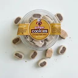 Ласощі для собак Печиво Ginger Cookies Chicken Roll Mini 130 г  - мініатюра 2