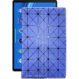 Чохол StatusCASE з екошкіри для планшету Lenovo Tab M10 Plus FHD LTE Синій ромб