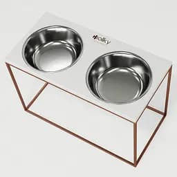 Hollky Base XXL40 — миски на підставці для дуже великих собак (2 × 2,8 л) - мініатюра 3