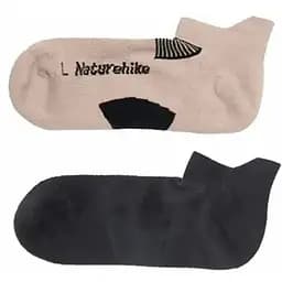 Носки Naturehike NH21FS014 2 пары M Бежевый/Черный (1047-6927595773154)