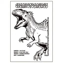 Розмальовка А4 Yes Jurassic park 12 сторінок (743275) - мініатюра 3