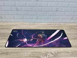 Великий килимок для мишки WorkPlaceShop Anime Genshin Impact Райден Сьогун 1200 x 500 мм