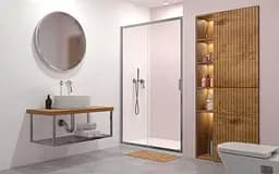 Душові двері Radaway Alienta DWJ 1200x1900 безпечне скло, хром (10260120-01-01)