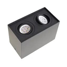 Підсвічування тубус Brille AL-727/2 GU10 BK IP20 MR16 26-848 - мініатюра 6