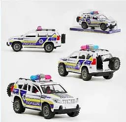 Джип ТехноК Поліція України TK- 0223 (36/2) TK Group, інерційний механізм, відчиняються двері та багажник - мініатюра 3