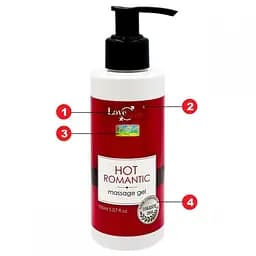 Гель розігрівальний Love Stim Hot Romantic 150 мл - мініатюра 2