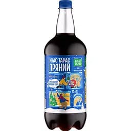 Напиток Квас Тарас Пряный со вкусом пряника и корицы 1.5 л