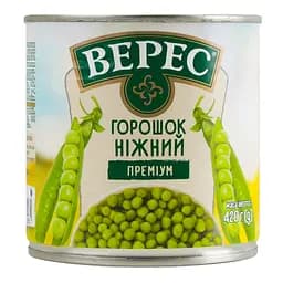 Горошок Верес Преміум ніжний зелений 420 г - мініатюра 5