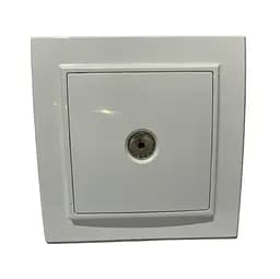 Розетка TV вбудовувана біла COMFORT ТМ LUMANO