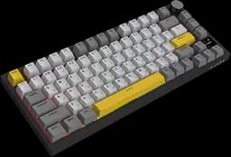 Клавіатура Ajazz AK820 Pro RGB Black Grey Yellow - мініатюра 3