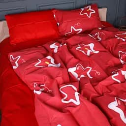 Наволочка MirSon Сатин Scarlet Star 70х70 см (2200013051251) - мініатюра 2