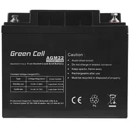 Акумуляторна батарея Green Cell VRLA AGM 12V 40Ah (AGM22) - мініатюра 4