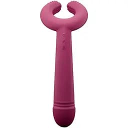 Вибратор Love To Love Please Me 21.3 см бордовый