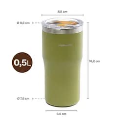 Термокружка Fiskars On-the-go 0.5 л кропива (1078763) - мініатюра 6