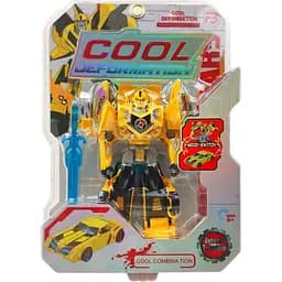 Детский робот-трансформер Bambi Динозавр желтый FB166-67  