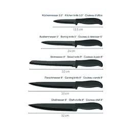 Набір ножів Kela Acida бамбук, 6 предметів (11283) - мініатюра 2
