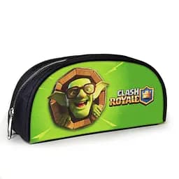 Пенал шкільний з принтом Clash Royale 23х10х8 см дитячий для дівчинки, хлопчика (3988)
