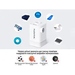 Насос-ліхтар-powerbank кемпінговий Flextail Max Pump 2 Plus, помаранчевий - мініатюра 5