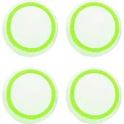 Накладки на стики Thumb Grips 4-pack для PS4/PS5/Xbox White Green [122996]