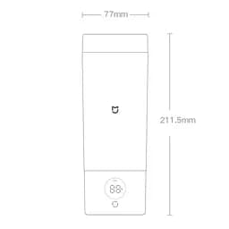 Електричний термос Xiaomi MiJia Portable Electric Cup 2 350ml (MJDRB02PL) White - мініатюра 9