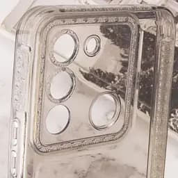 Чохол TPU Starfall Clear для Xiaomi Poco X5 5G / Redmi Note 12 5G Сірий - мініатюра 5