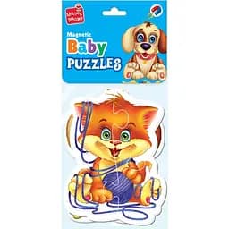 Магнітні бейбі пазли Vladi Toys Малюк зможе Домашні улюбленці 8 елементів (VT3208-19)