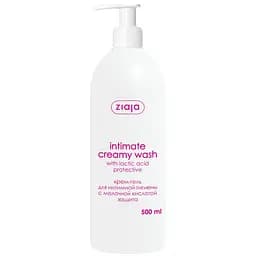 Крем-гель для интимной гигиены Ziaja с молочной кислотой, 500 мл (08802)