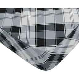 Простыня Iris Home ранфорс Brok на резинке 200х140х25 см серая разноцветная (svt-2000022317528)