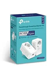 Комплект гігабітного Pass-through Powerline адаптера, TL-PA7017P KIT