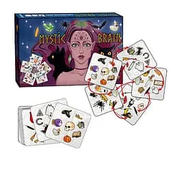 Настільна карткова гра "Brain mystic" Майстер MKZ0803, 57 карток з малюнками