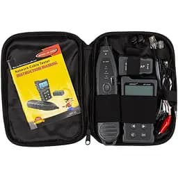 Тестер кабельний Noyafa RJ-45, RJ-12, RJ-11 + PoE + with tone generator (NF-8209)