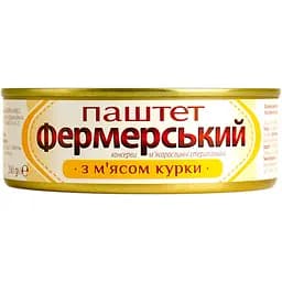 Паштет Фермерський з м'ясом курки 240 г