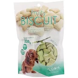 DoggyMan Biscuit Melon доггимен бисквит дыня фруктовое печенье, лакомство для собак 0.22кг