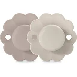 Пустышка Suavinex Wonder физиологическая 0-6 месяцев 2 шт. светло-розовая и нюдовая (308400)