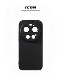 Чехол ArmorStandart ICON для Xiaomi 17 Ultra 5G Camera cover Black (ARM87872) - мініатюра 3
