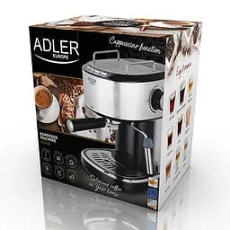 Кавоварка високого тиску Adler AD 4408 потужність 850 Вт тиск 15 бар - мініатюра 5