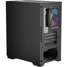 Корпус 1stPlayer X2-M-BK-4F1-PS-600FK-EU Black 600W - мініатюра 2