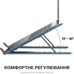 Підставка для ноутбука до 16 LS320G Grey OfficePro teh0023847 - мініатюра 4