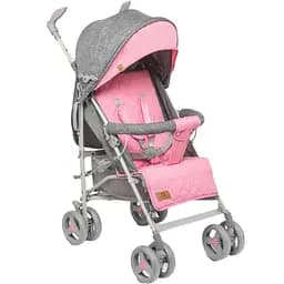 Прогулянкова коляска Lionelo Irma Pink, сіра з рожевим (LO-IRMA PINK)