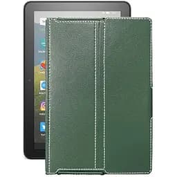 Чохол StatusCASE з екошкіри для планшету Amazon Fire HD 8 2020 Темно-зелений