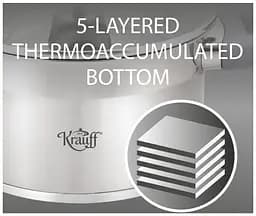 Каструля Krauff зі скляною кришкою 14 см (26-238-054) - мініатюра 5