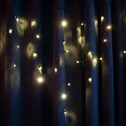 Гірлянда вулична Starlight бахрома тепле біле світло Flash 75 LED 2x0.7 м (57264) - мініатюра 6