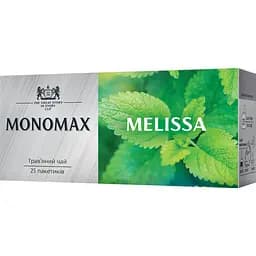 Чай зелений Monomax Melissa 37.5 г (25 шт. x 1.5 г) - мініатюра 2